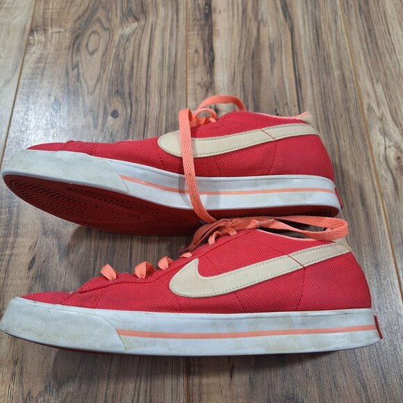 Nike 408102-601 Pink Canvas Shoes size 10 - Picture 4 of 7